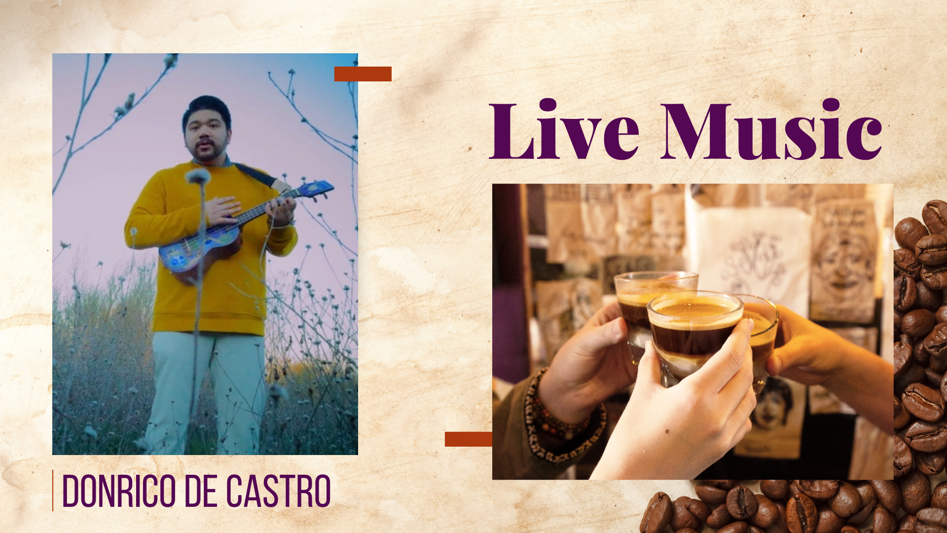 Donrico De Castro - Live Music