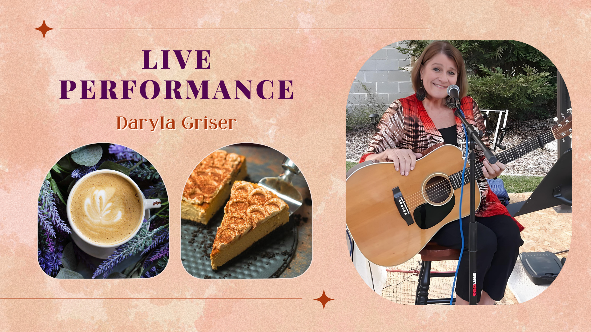 live performance featuring Daryla Griser