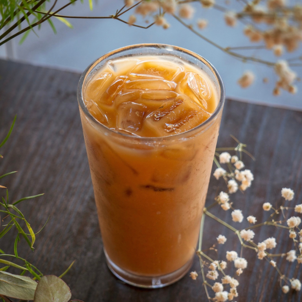 Cold brew chai latte