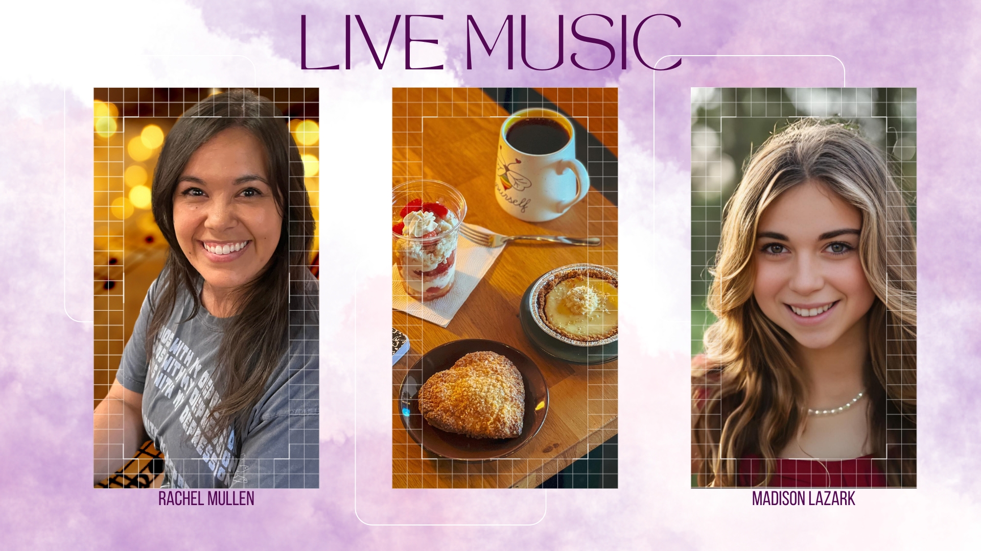 live music with Rachel Mullen and Madison Lazark
