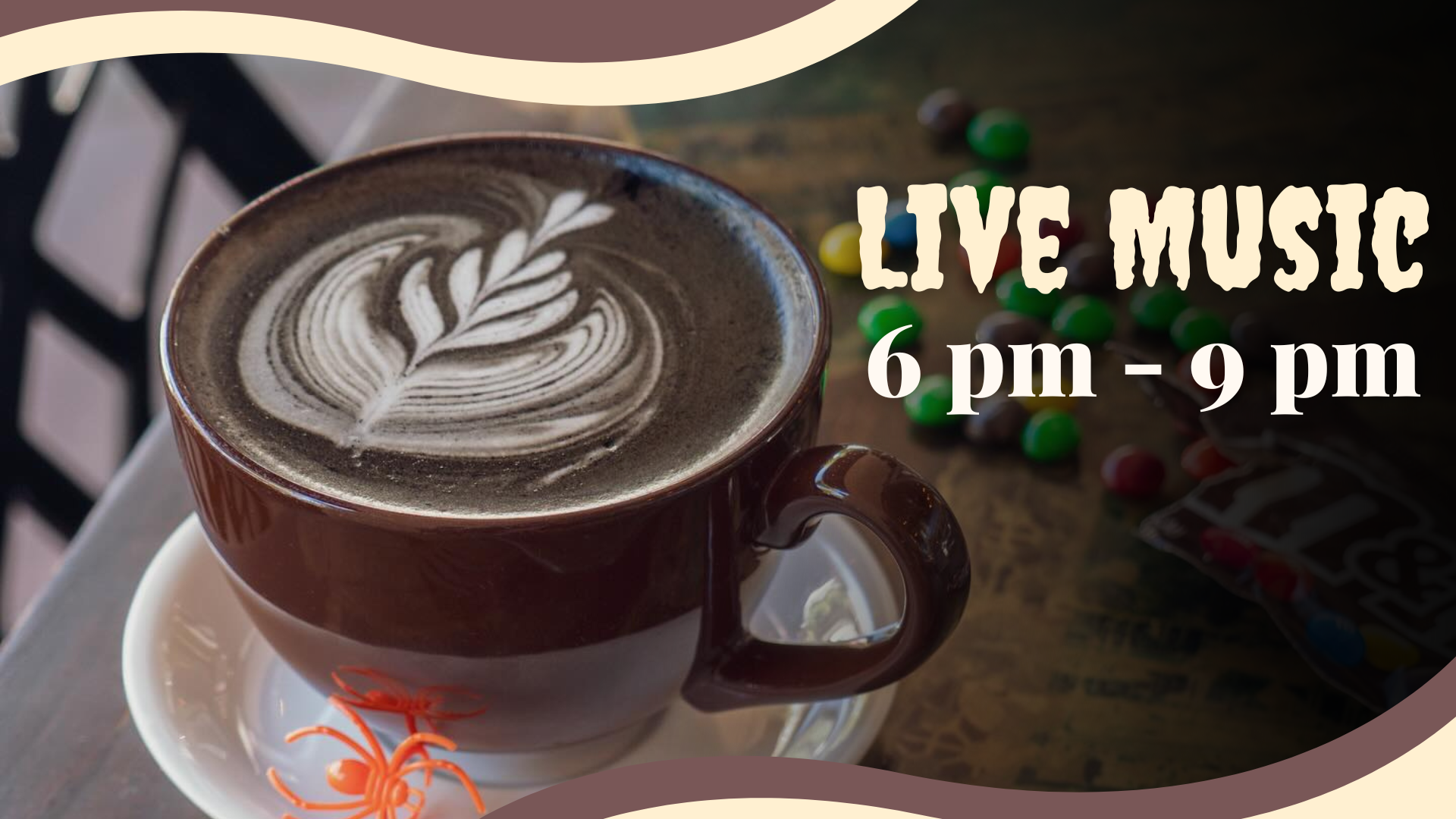 Live Music, 6 pm - 9 pm