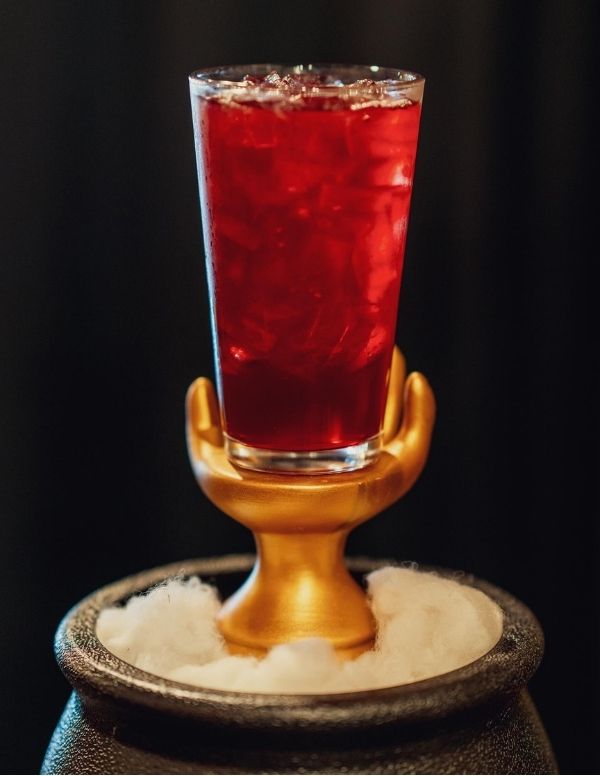 Witches’ Brew iced hibiscus tea