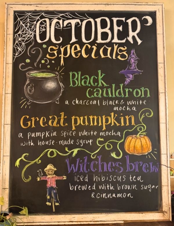 october specials board