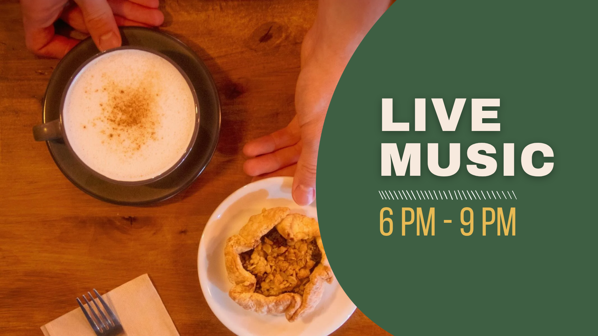 Live Music, 6-9 pm