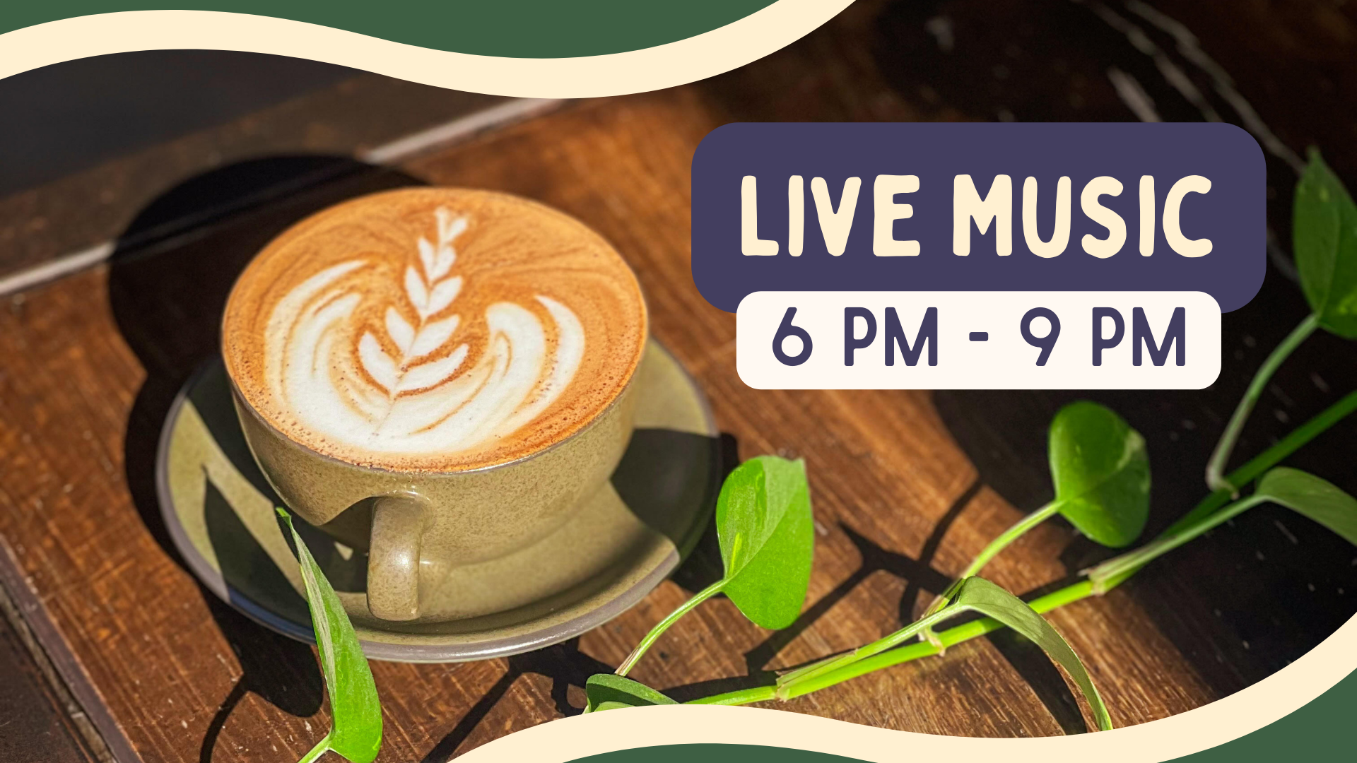 Live Music, 6-9 pm