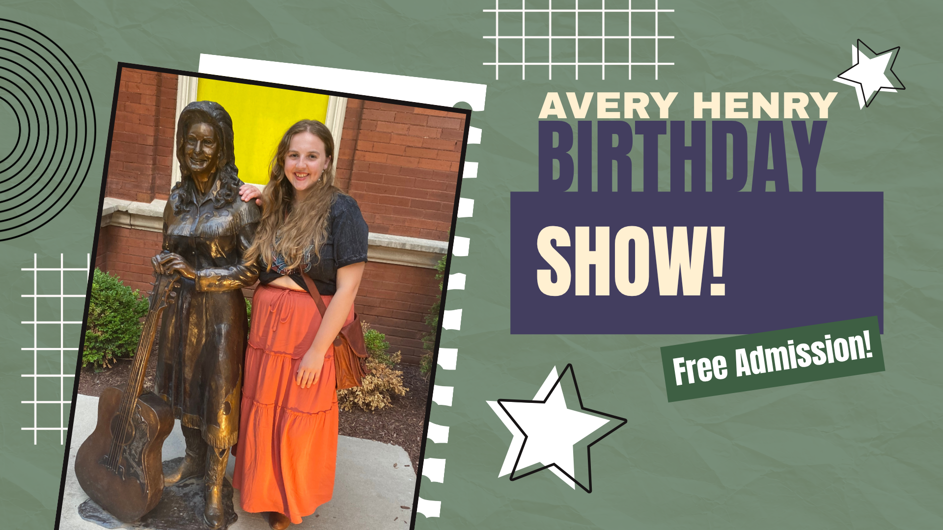 Avery Henry Birthday Show