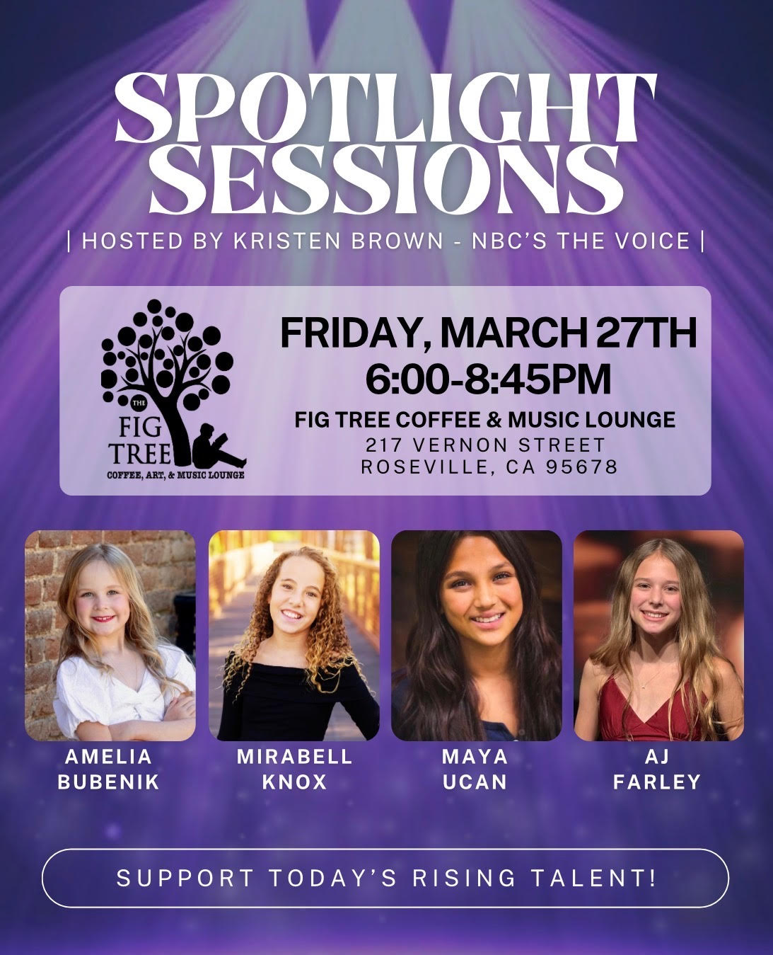 Spotlight Sessions Student Showcase 6-8:45