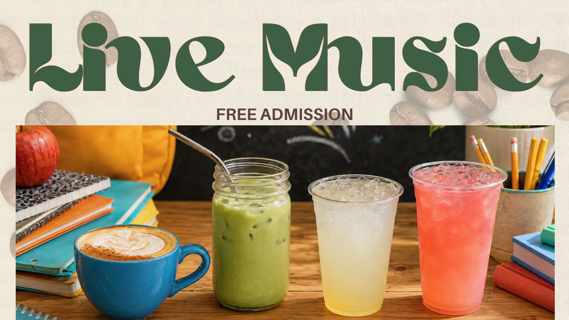 Live Music, free admission