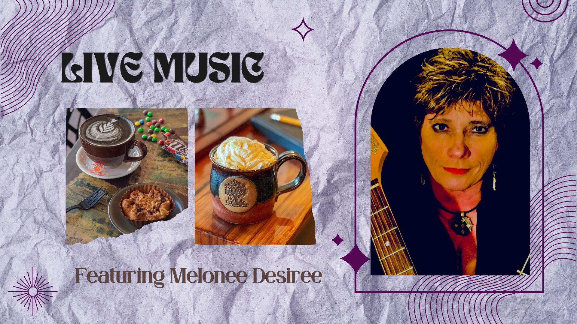 Live music featuring Melonee Desiree