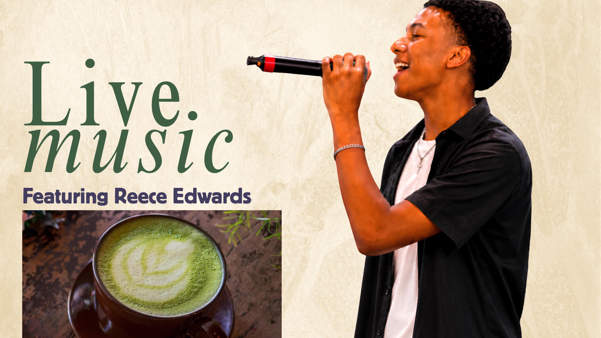 live music featuring Reece Edwards