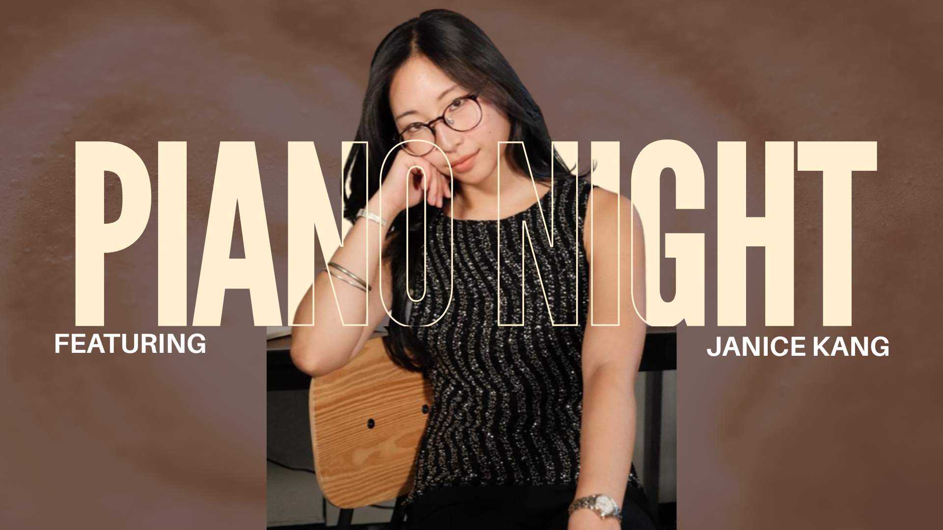 piano night featuring Janice Kang